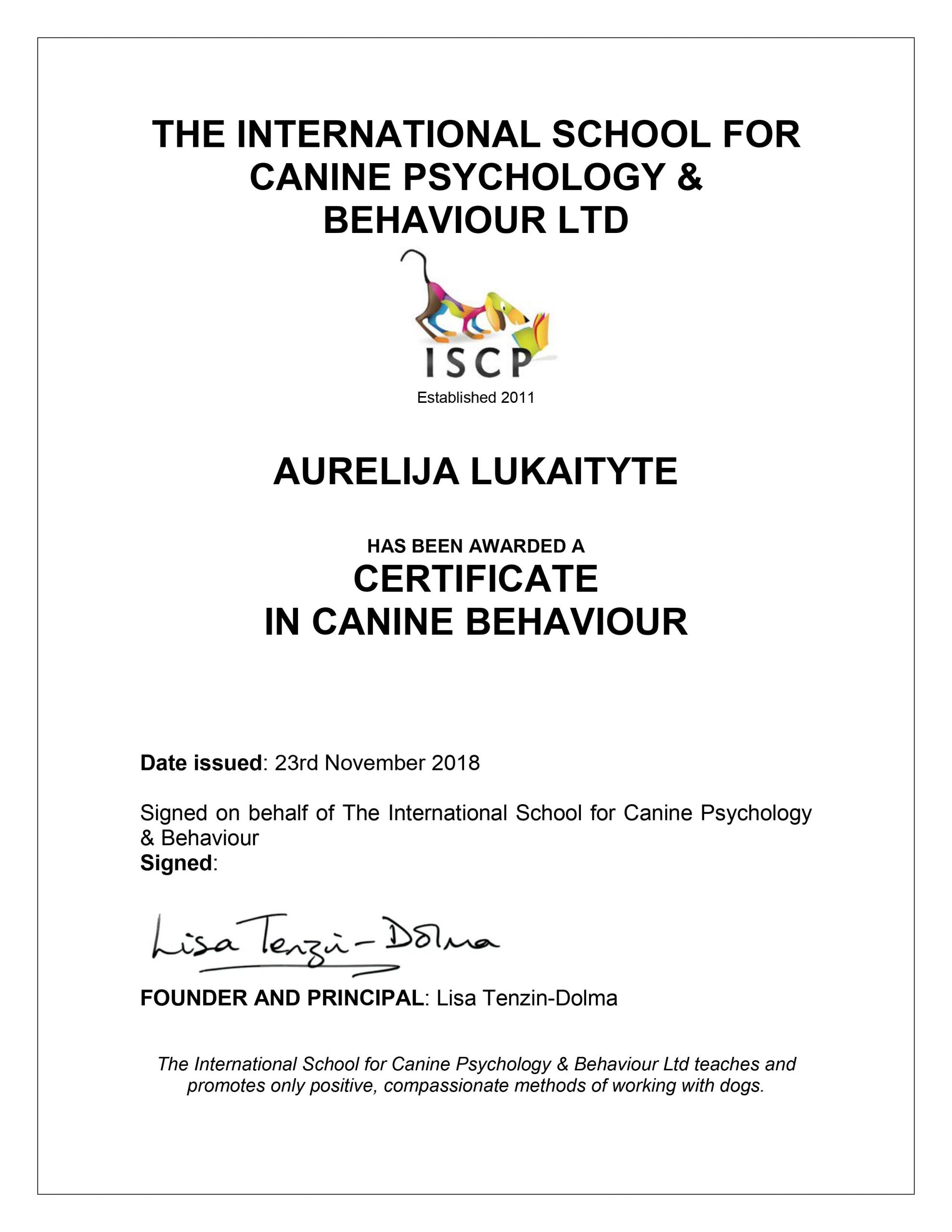 Aurelija-Lukaityte-Certificate