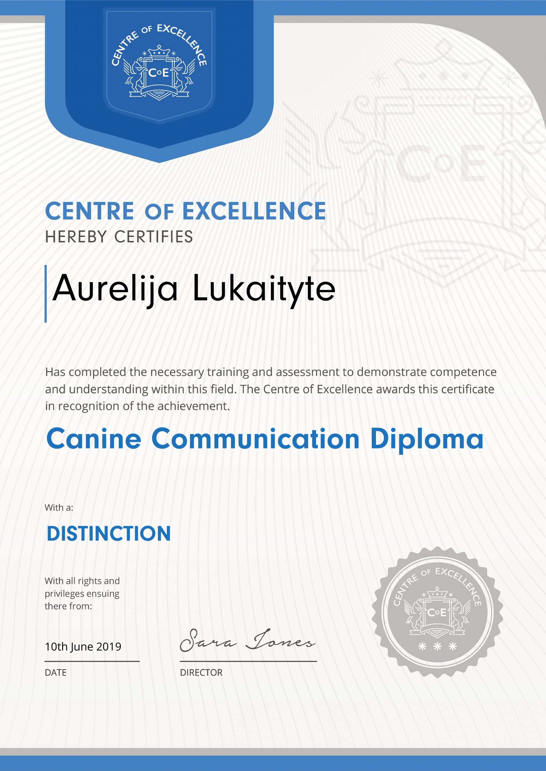 Canine-Communication-Diploma